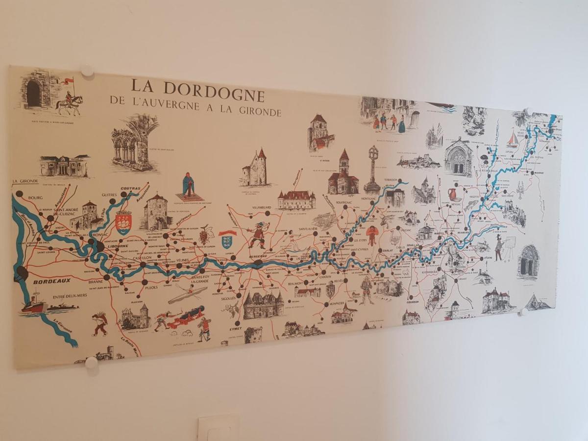08 - Tres Joli Studio Tout Equipe Avec Parking Privatif Gratuit, Grand Fourgon Possible, Tout Le Linge De Maison Est Fourni Razac-sur-l'Isle Екстер'єр фото